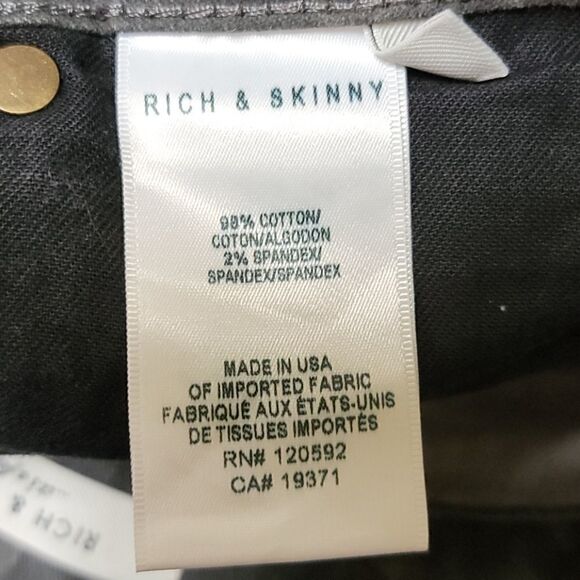 RICH & SKINNY BUILT TO SPILL JEANS - Picture 5 of 9